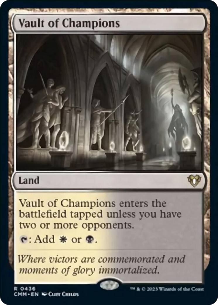 Vault of Champions [Commander Masters] | Good Games Adelaide SA