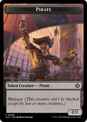 City's Blessing // Pirate (0005) Double-Sided Token [The Lost Caverns of Ixalan Commander Tokens] | Good Games Adelaide SA