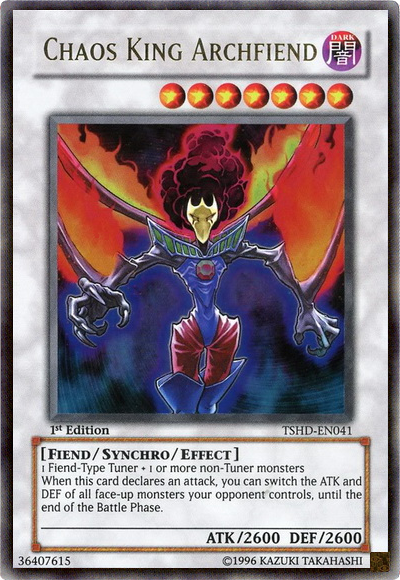 Chaos King Archfiend [TSHD-EN041] Ultra Rare | Good Games Adelaide SA