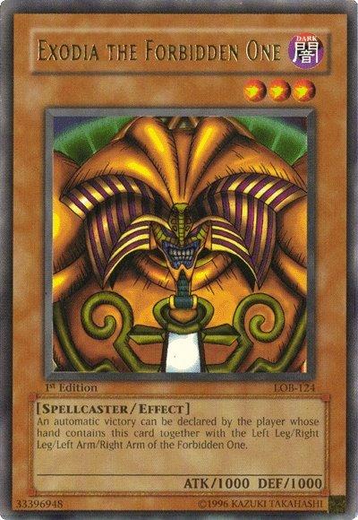 Exodia the Forbidden One [LOB-124] Ultra Rare | Good Games Adelaide SA