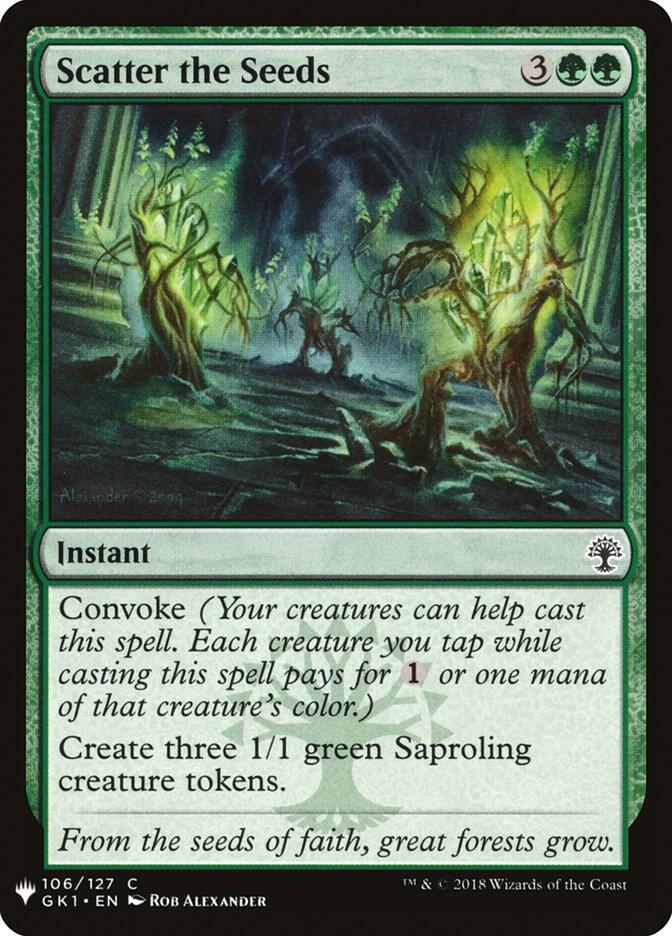 Scatter the Seeds 106 (The List Reprints)  | Good Games Adelaide SA