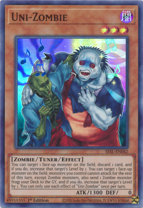Uni-Zombie [SESL-EN042] Super Rare | Good Games Adelaide SA
