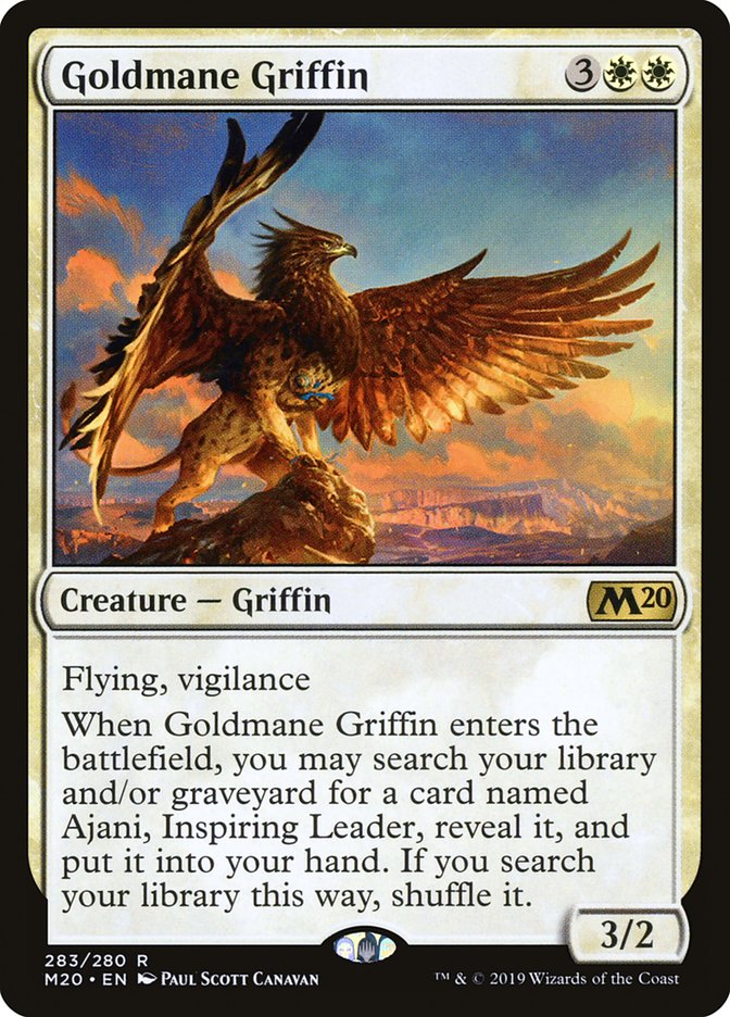 Goldmane Griffin [Core Set 2020] | Good Games Adelaide SA