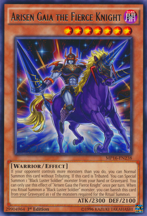 Arisen Gaia the Fierce Knight [MP16-EN238] Rare | Good Games Adelaide SA
