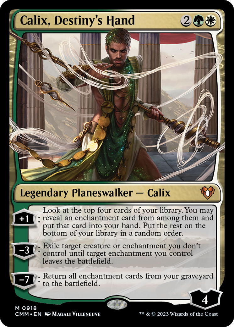 Calix, Destiny's Hand [Commander Masters] | Good Games Adelaide SA