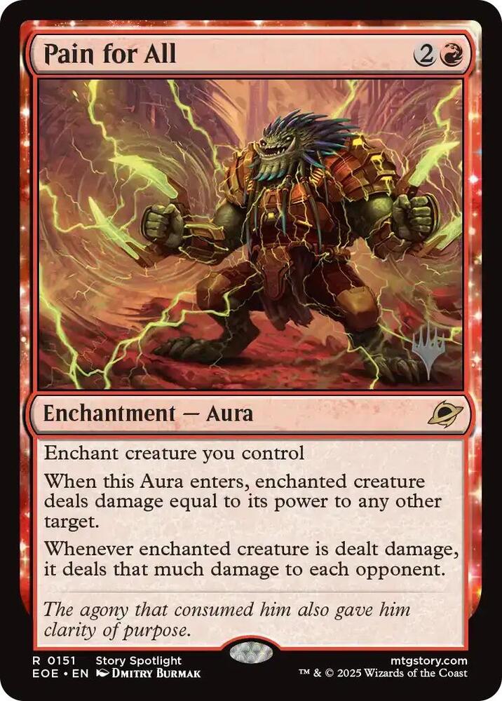 Pain for All 151 (Promo Pack: Edge of Eternities)  - Foil | Good Games Adelaide SA