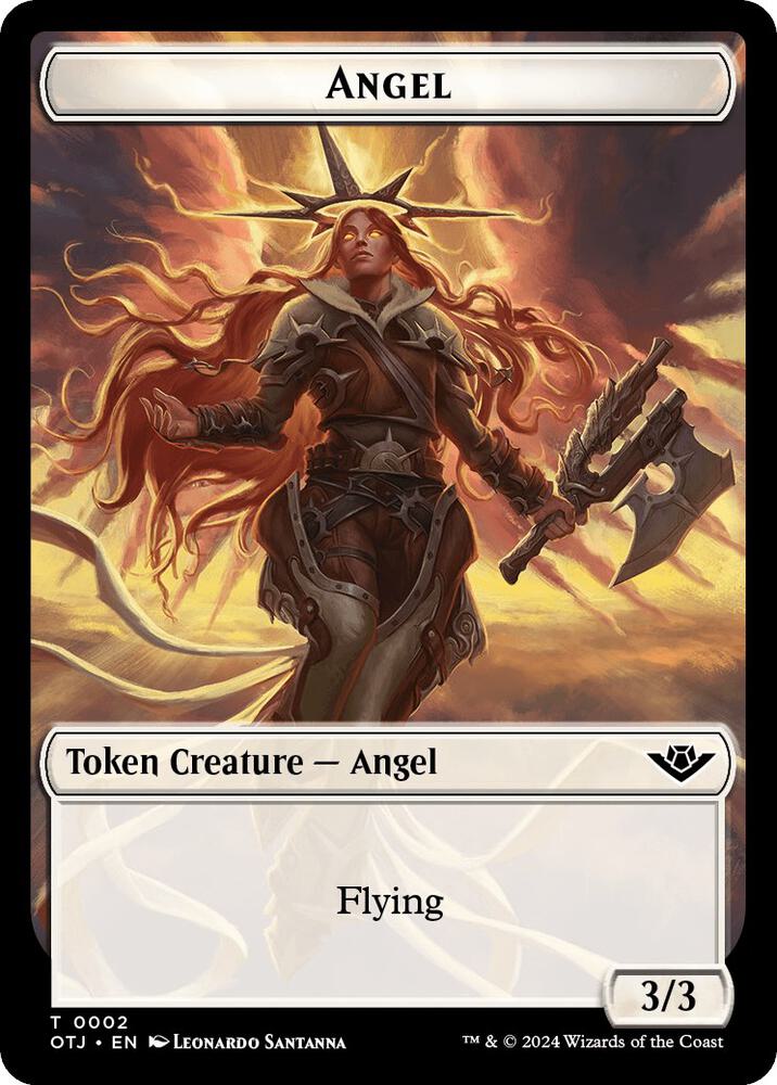Angel Token 2 (Outlaws of Thunder Junction)  | Good Games Adelaide SA