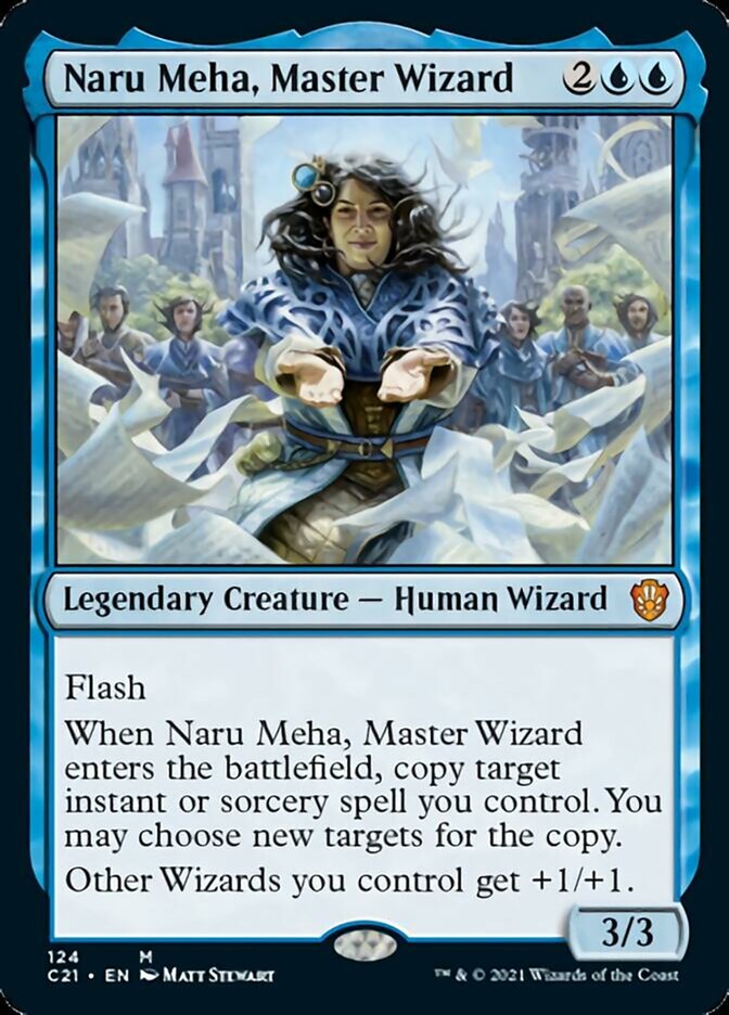 Naru Meha, Master Wizard [Commander 2021] | Good Games Adelaide SA