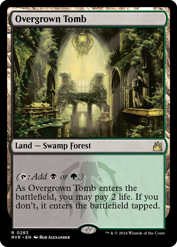 Overgrown Tomb [Ravnica Remastered] | Good Games Adelaide SA