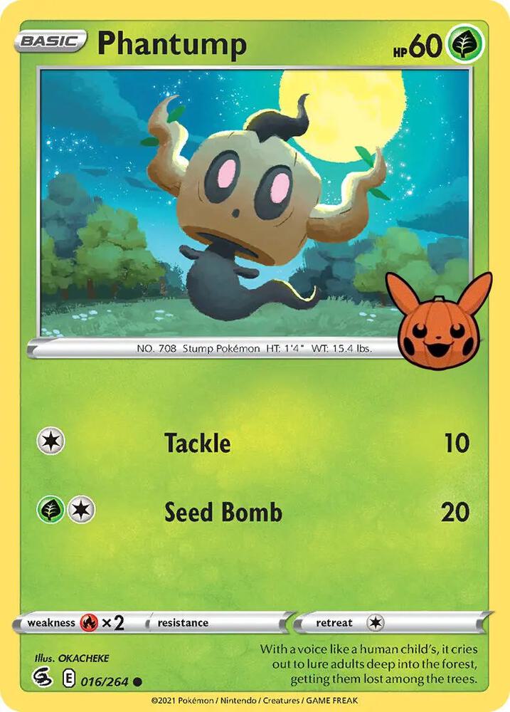 Phantump 016/264 (Trick or Trade BOOster Bundle)  | Good Games Adelaide SA