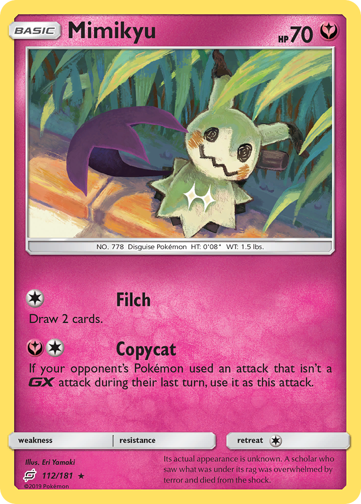 Mimikyu (112/181) [Sun & Moon: Team Up] | Good Games Adelaide SA