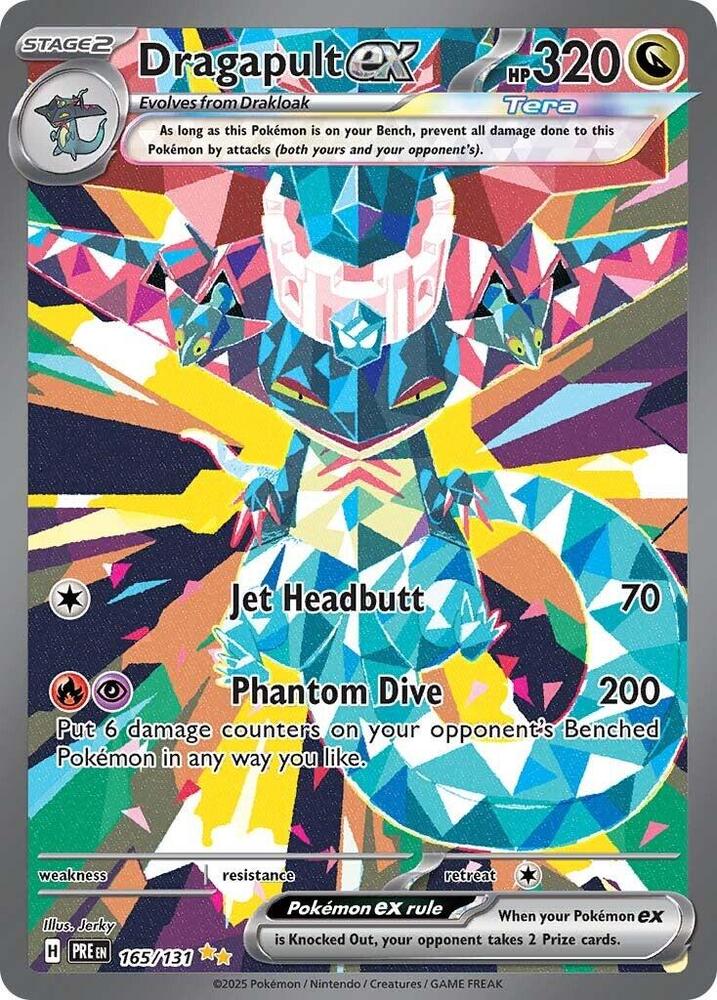 Dragapult ex (165/131) [Scarlet & Violet: Prismatic Evolutions] | Good Games Adelaide SA