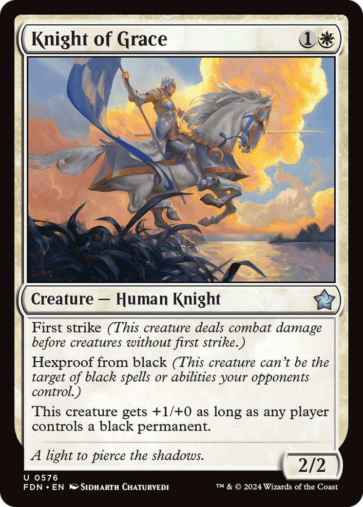 Knight of Grace [Foundations] | Good Games Adelaide SA