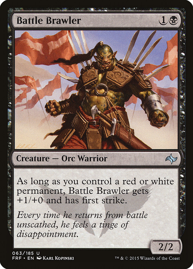 Battle Brawler 63/185 (Fate Reforged)  - Foil | Good Games Adelaide SA