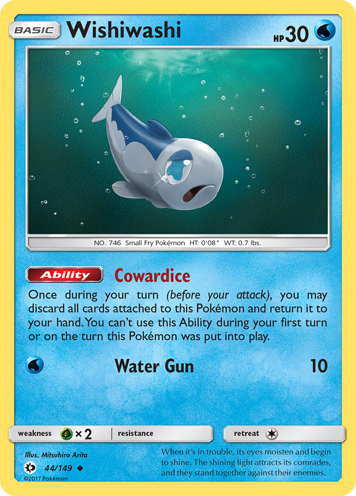 Wishiwashi (44/149) [Sun & Moon: Base Set] | Good Games Adelaide SA