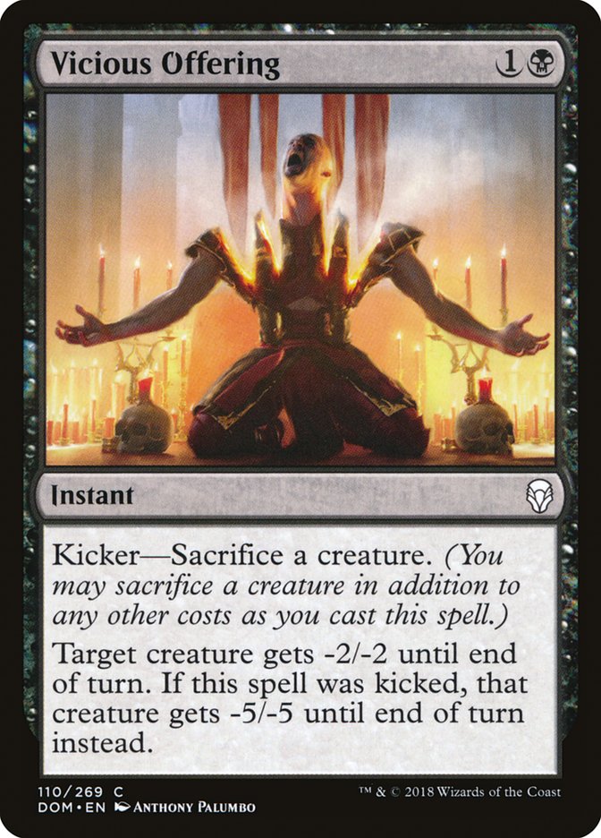 Vicious Offering [Dominaria] | Good Games Adelaide SA