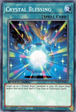 Crystal Blessing [SGX1-ENF12] Common | Good Games Adelaide SA