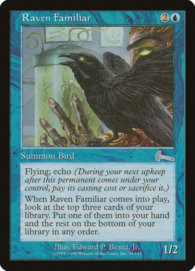 Raven Familiar 39 (Urza's Legacy)  | Good Games Adelaide SA