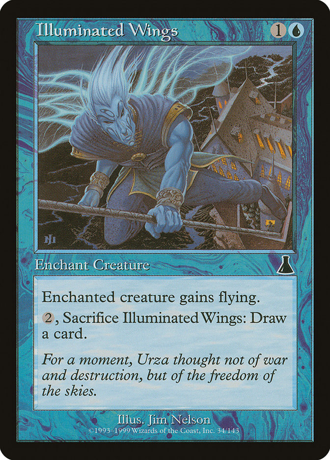 Illuminated Wings [Urza's Destiny] | Good Games Adelaide SA