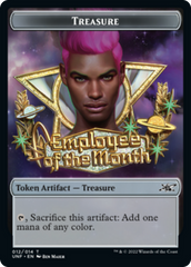 Clown Robot (003) // Treasure (012) Double-sided Token [Unfinity Tokens] | Good Games Adelaide SA