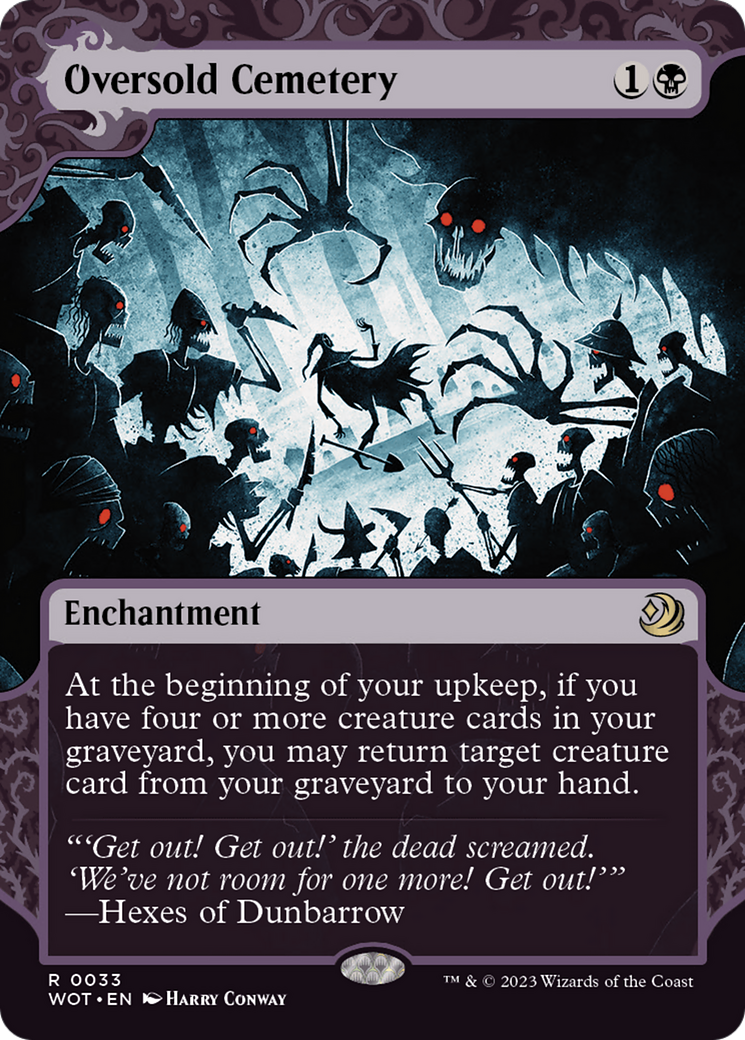 Oversold Cemetery [Wilds of Eldraine: Enchanting Tales] | Good Games Adelaide SA