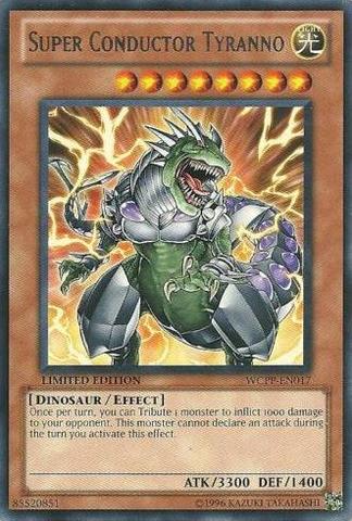 Super Conductor Tyranno [WCPP-EN017] Rare | Good Games Adelaide SA