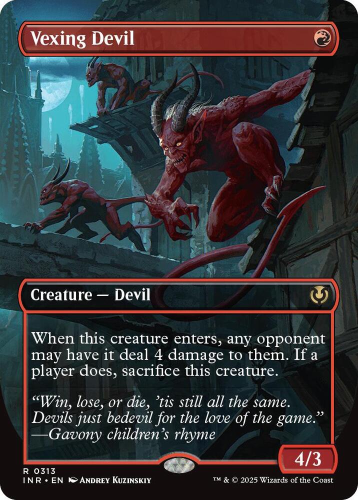 Vexing Devil 313 (Innistrad Remastered)  - Foil | Good Games Adelaide SA