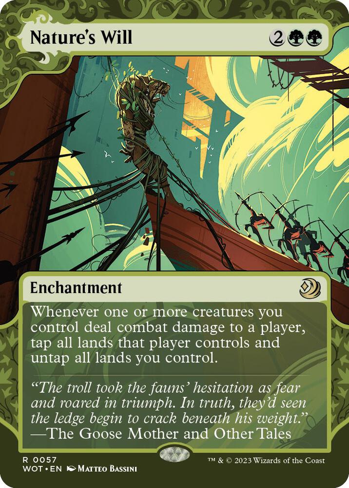 Nature's Will 57 (Wilds of Eldraine: Enchanting Tales)  | Good Games Adelaide SA