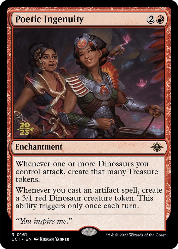Poetic Ingenuity 161 (Prerelease Cards)  - Foil | Good Games Adelaide SA
