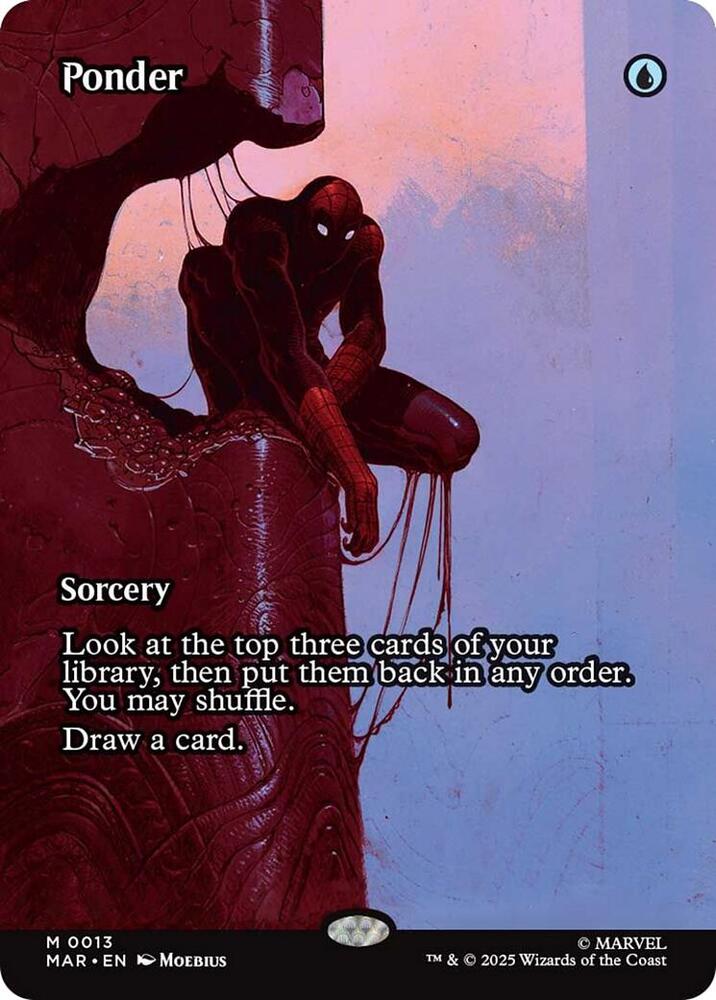 Ponder Borderless 13 ()  - Foil | Good Games Adelaide SA