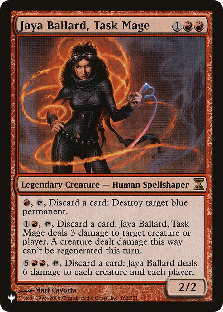 Jaya Ballard Task Mage 166/301 (The List Reprints)  | Good Games Adelaide SA