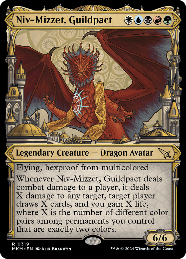 Niv-Mizzet, Guildpact (Showcase) (319) [Murders at Karlov Manor] | Good Games Adelaide SA