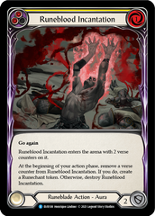 Runeblood Incantation (Yellow) [EVR108] (Everfest)  1st Edition Rainbow Foil | Good Games Adelaide SA