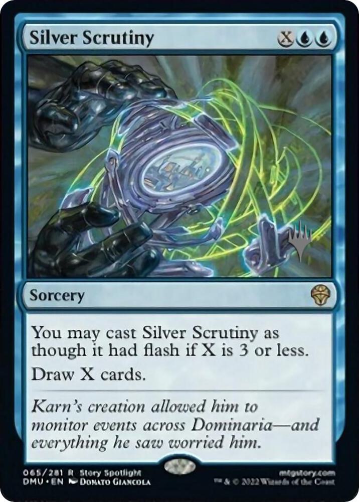Silver Scrutiny 65 (Promo Pack: Dominaria United)  | Good Games Adelaide SA