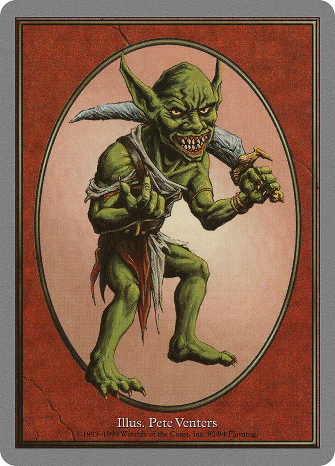 Goblin Token [Unglued Tokens] | Good Games Adelaide SA