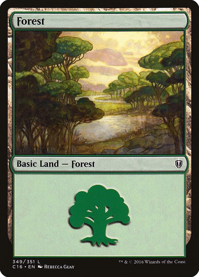 Forest 349 (Commander 2016)  | Good Games Adelaide SA