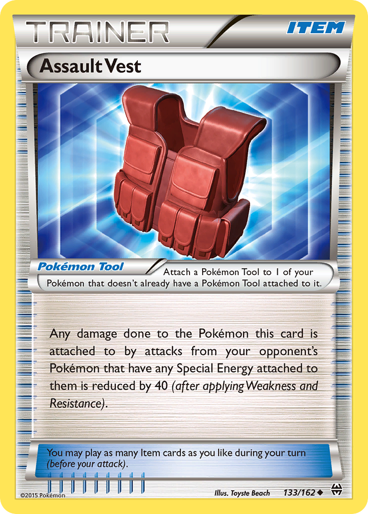 Assault Vest (133/162) [XY: BREAKthrough] | Good Games Adelaide SA