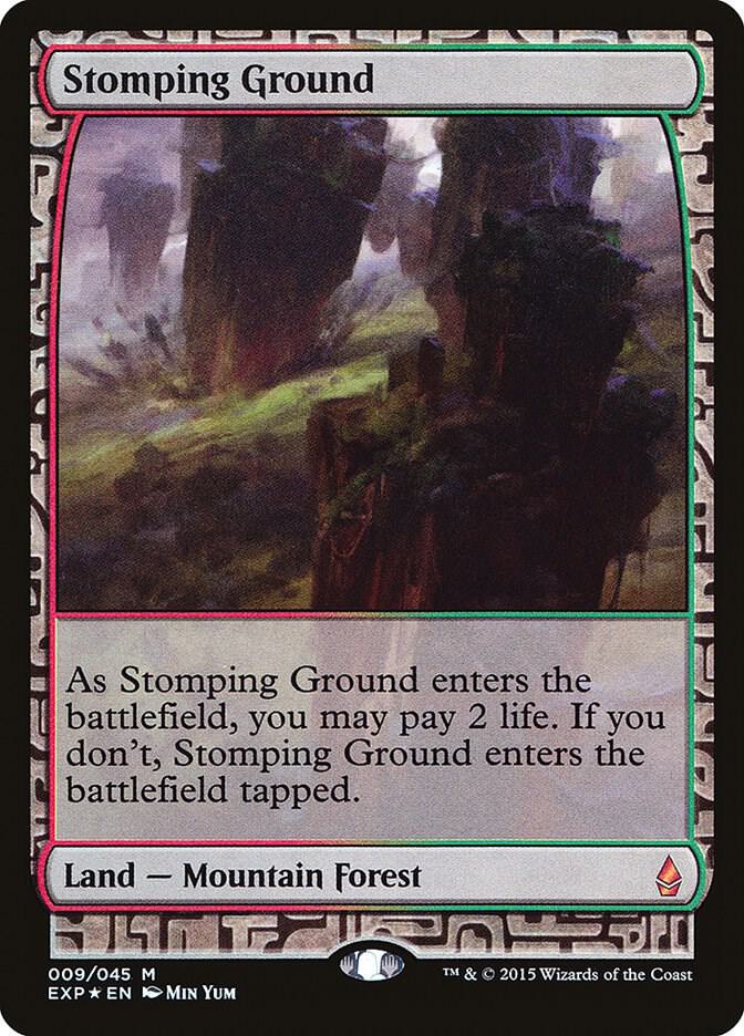 Stomping Ground 9 (Zendikar Expeditions)  - Foil | Good Games Adelaide SA