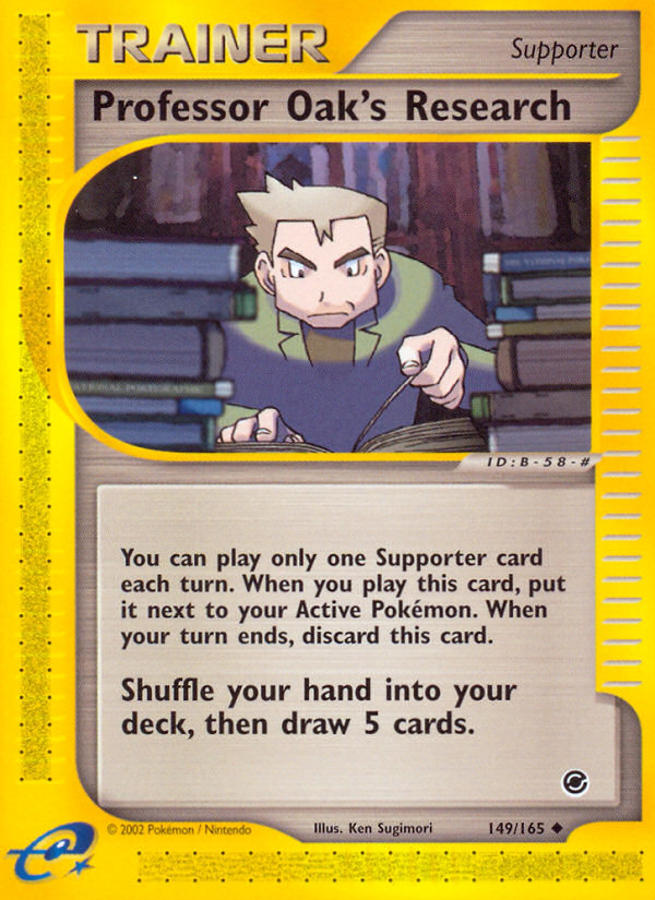 Professor Oak's Research (149/165) [Expedition: Base Set] | Good Games Adelaide SA
