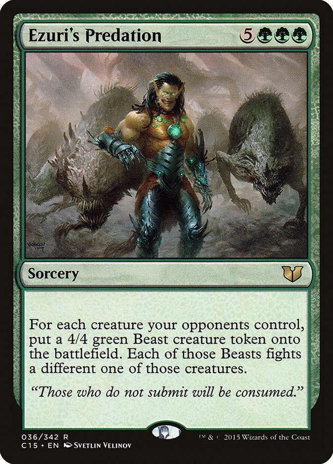 Ezuri's Predation [Commander 2015] | Good Games Adelaide SA