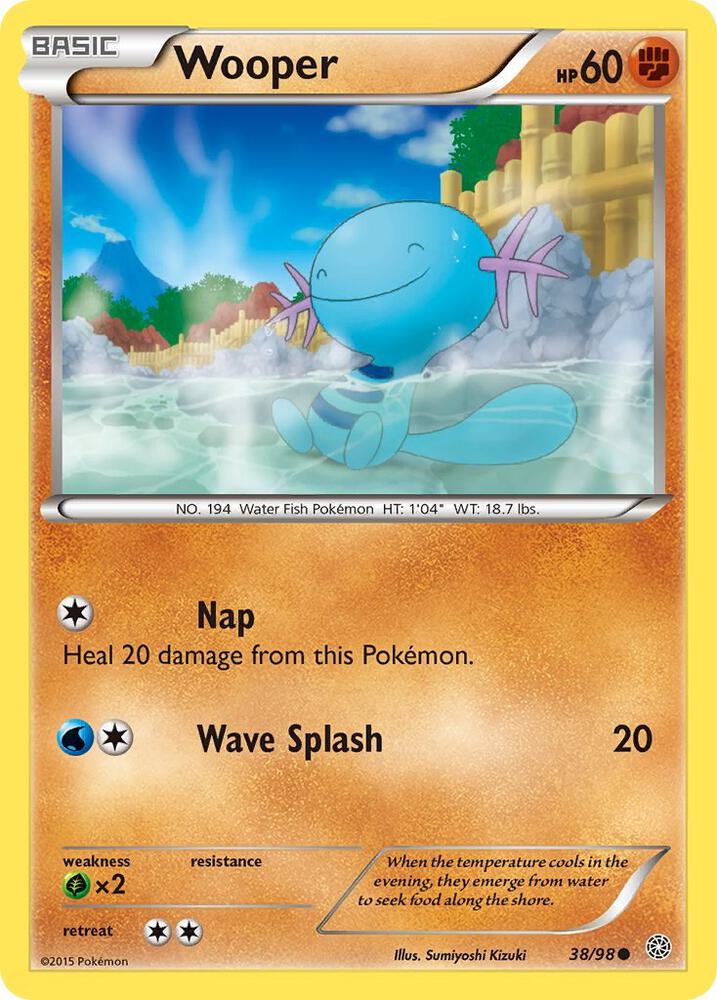 Wooper 38/98 (XY - Ancient Origins)  | Good Games Adelaide SA