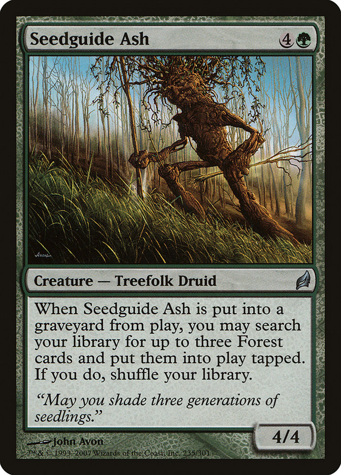 Seedguide Ash 235 (Lorwyn)  - Foil | Good Games Adelaide SA