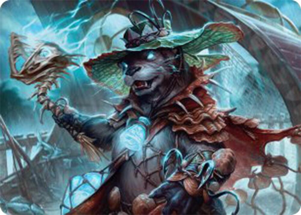 Tempest Angler Art Card 30 (Art Series: Bloomburrow)  | Good Games Adelaide SA