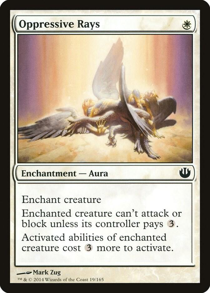 Oppressive Rays 19 (Journey Into Nyx)  - Foil | Good Games Adelaide SA