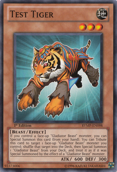 Test Tiger [RYMP-EN098] Common | Good Games Adelaide SA