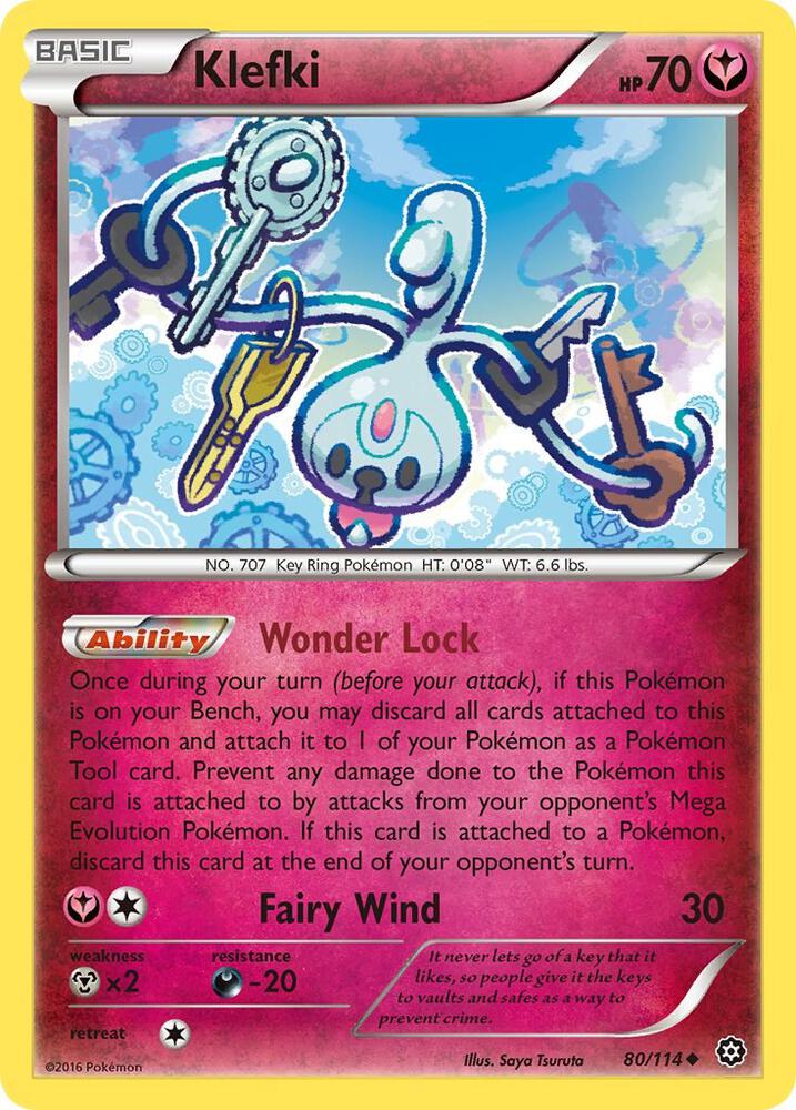 Klefki 80/114 (XY - Steam Siege)  | Good Games Adelaide SA