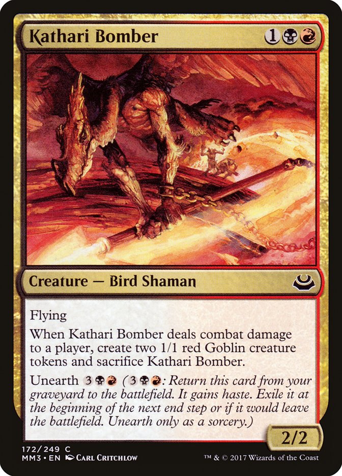 Kathari Bomber 172 (Modern Masters 2017)  - Foil | Good Games Adelaide SA