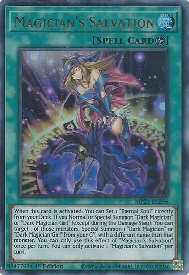 Magician's Salvation [MP21-EN256] Ultra Rare | Good Games Adelaide SA