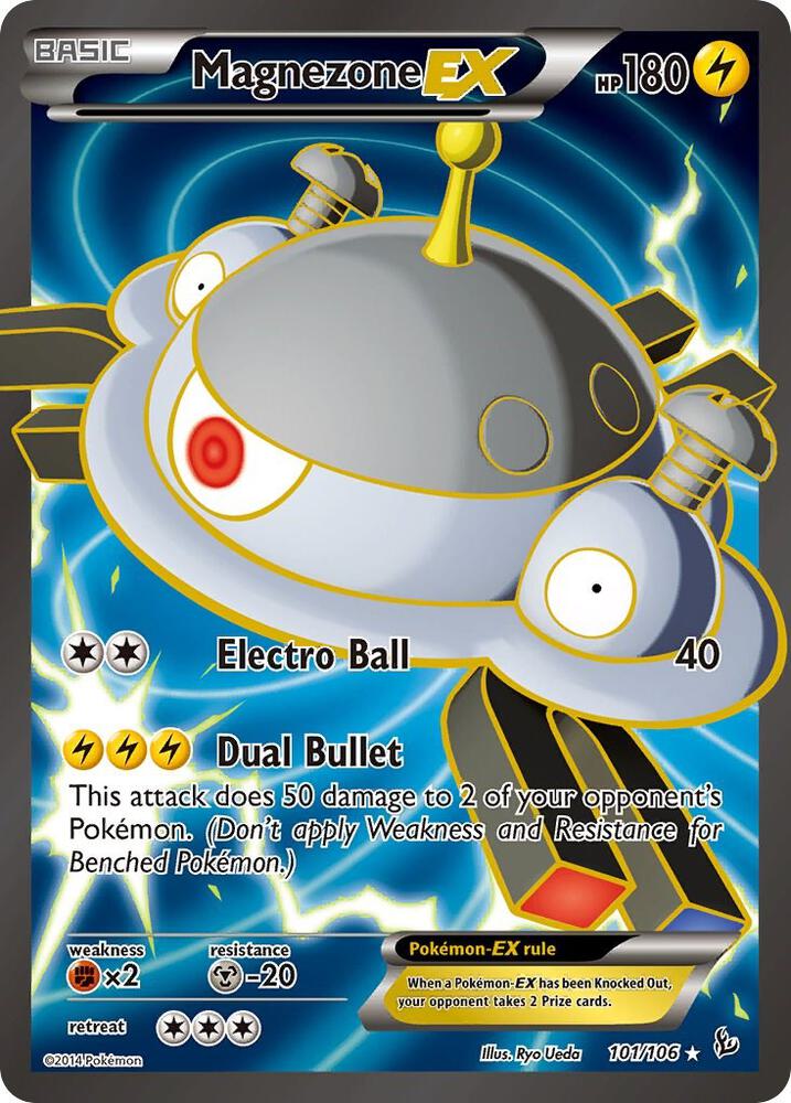 Magnezone EX Full Art 101/106 (XY - Flashfire)  - Holofoil | Good Games Adelaide SA
