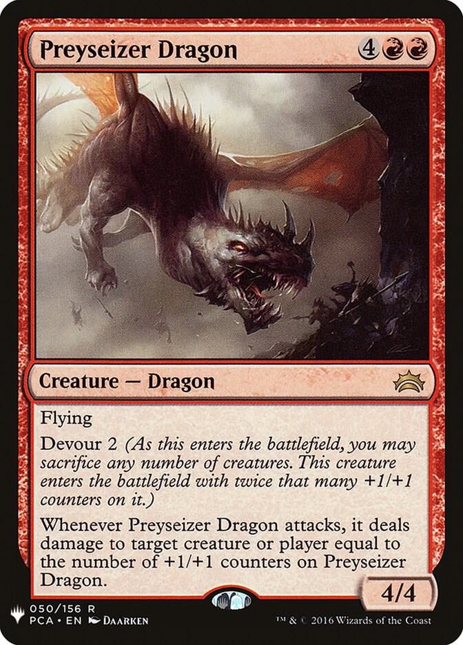 Preyseizer Dragon 050/156 (The List Reprints)  | Good Games Adelaide SA